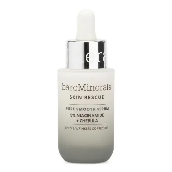 BAREMINERALS 1oz Skin Rescue Fresh Potent Pure Smooth Serum 5% Niacinamide NEW - Picture 2 of 5